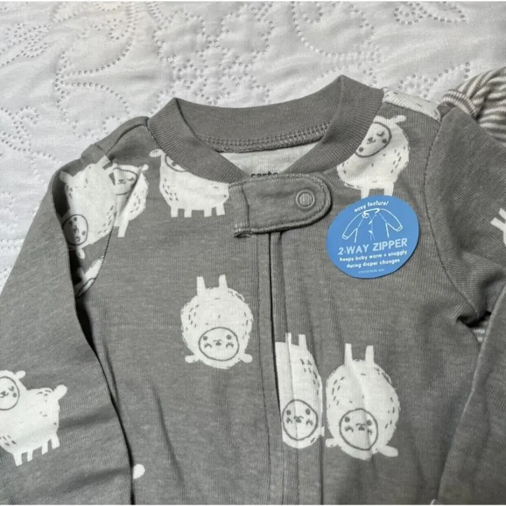 NWT Carter's Footie PJ Bundle Size NB